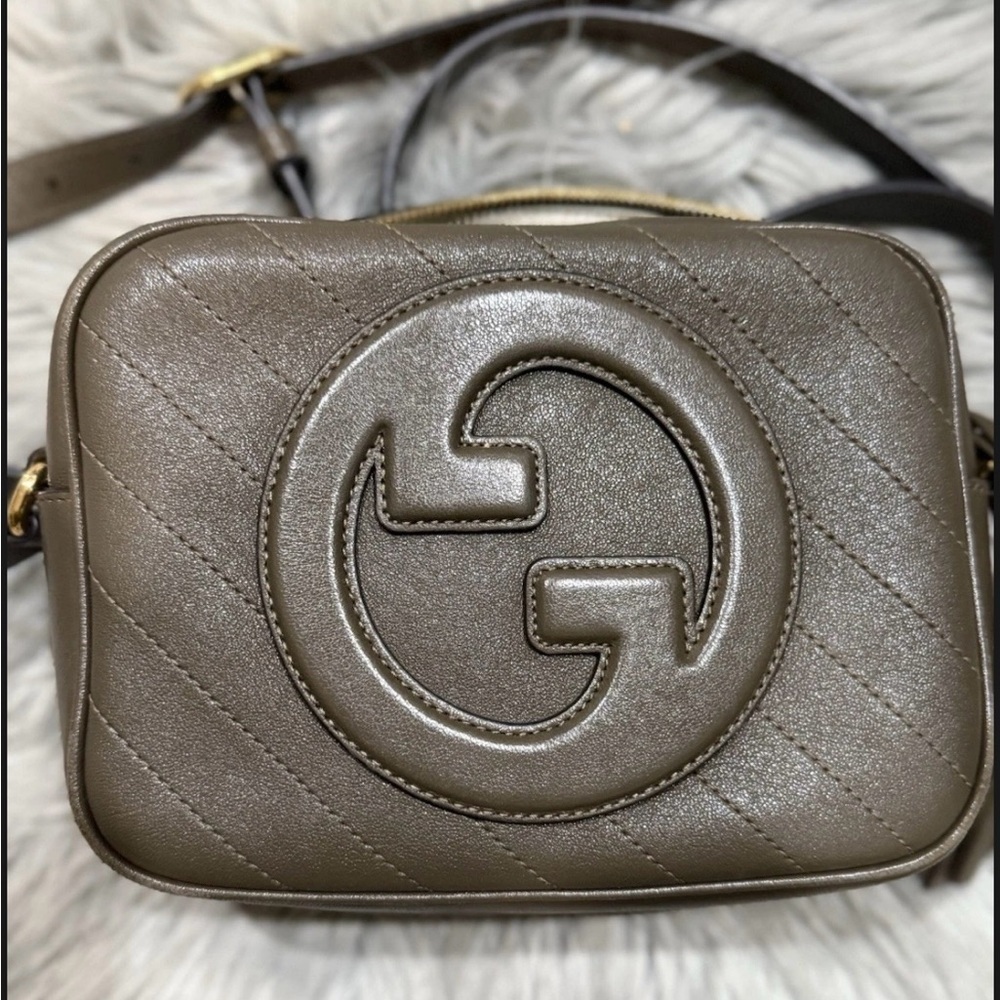 Gucci Green Leather Crossbody Bag - Picture 2 of 10